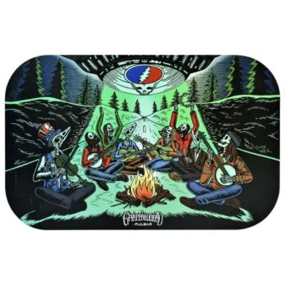 Grateful Dead UFO Jam Rolling Tray ~ w/Magnetic Lid ~ 11" x 7" ~ Brand New! - Picture 3 of 3